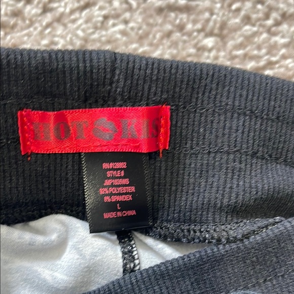 Black and White Patterned Joggers - Picture 3 of 8